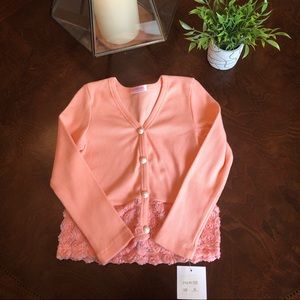 NWT JustFaB Toddler Cardigan